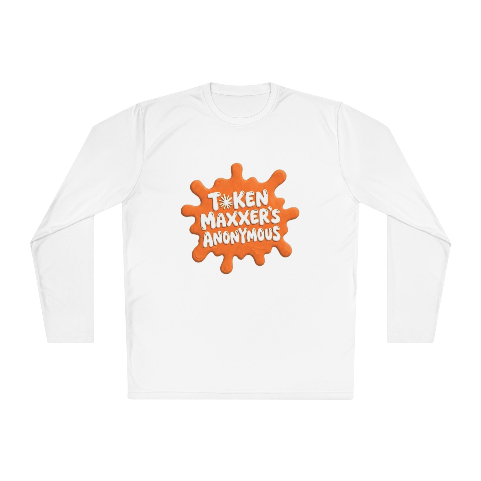 Long Sleeve Tee — "Token Maxxer’s Anonymous" Claude