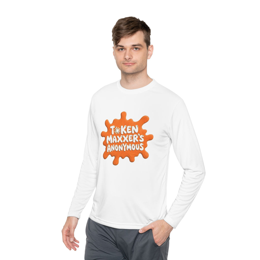 Long Sleeve Tee — "Token Maxxer’s Anonymous" Claude