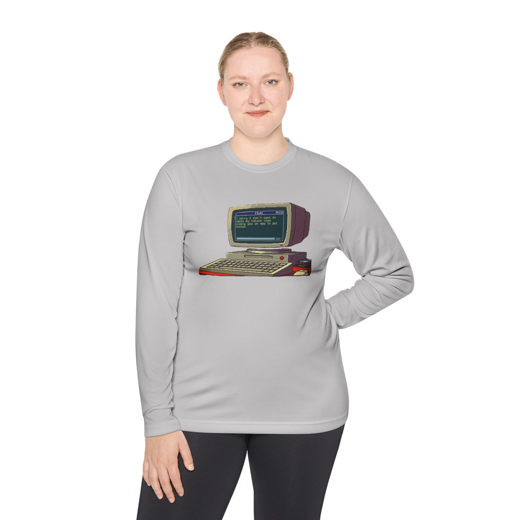 Vibe Coding Funny Long Sleeve Tee —