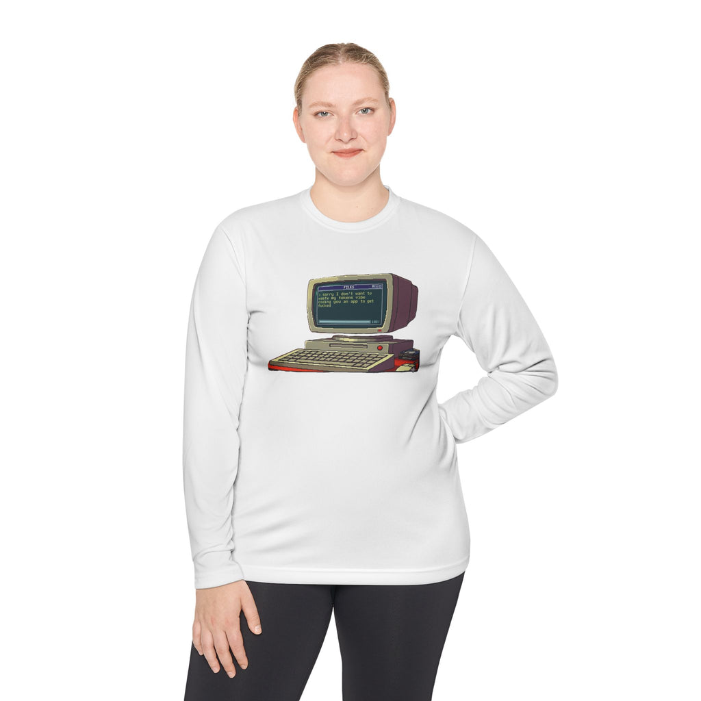 Vibe Coding Funny Long Sleeve Tee —