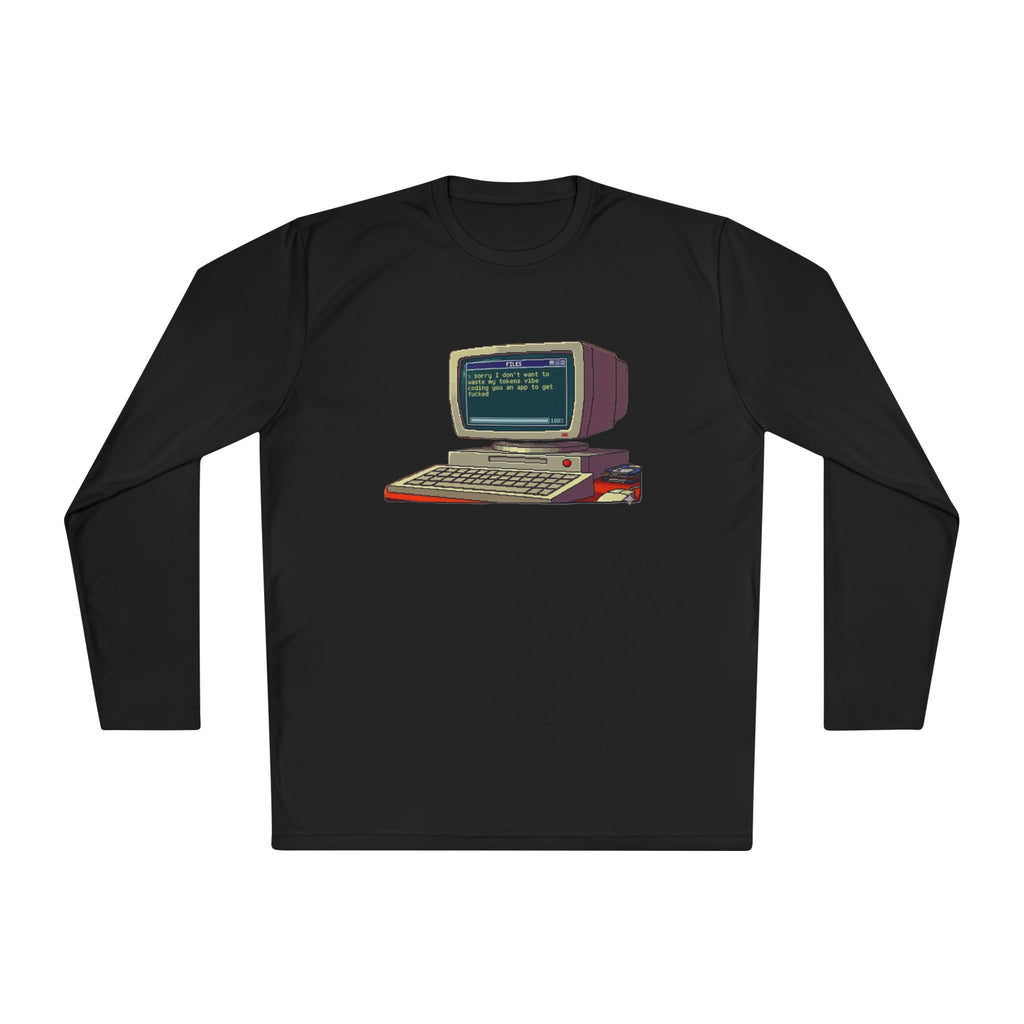 Vibe Coding Funny Long Sleeve Tee —