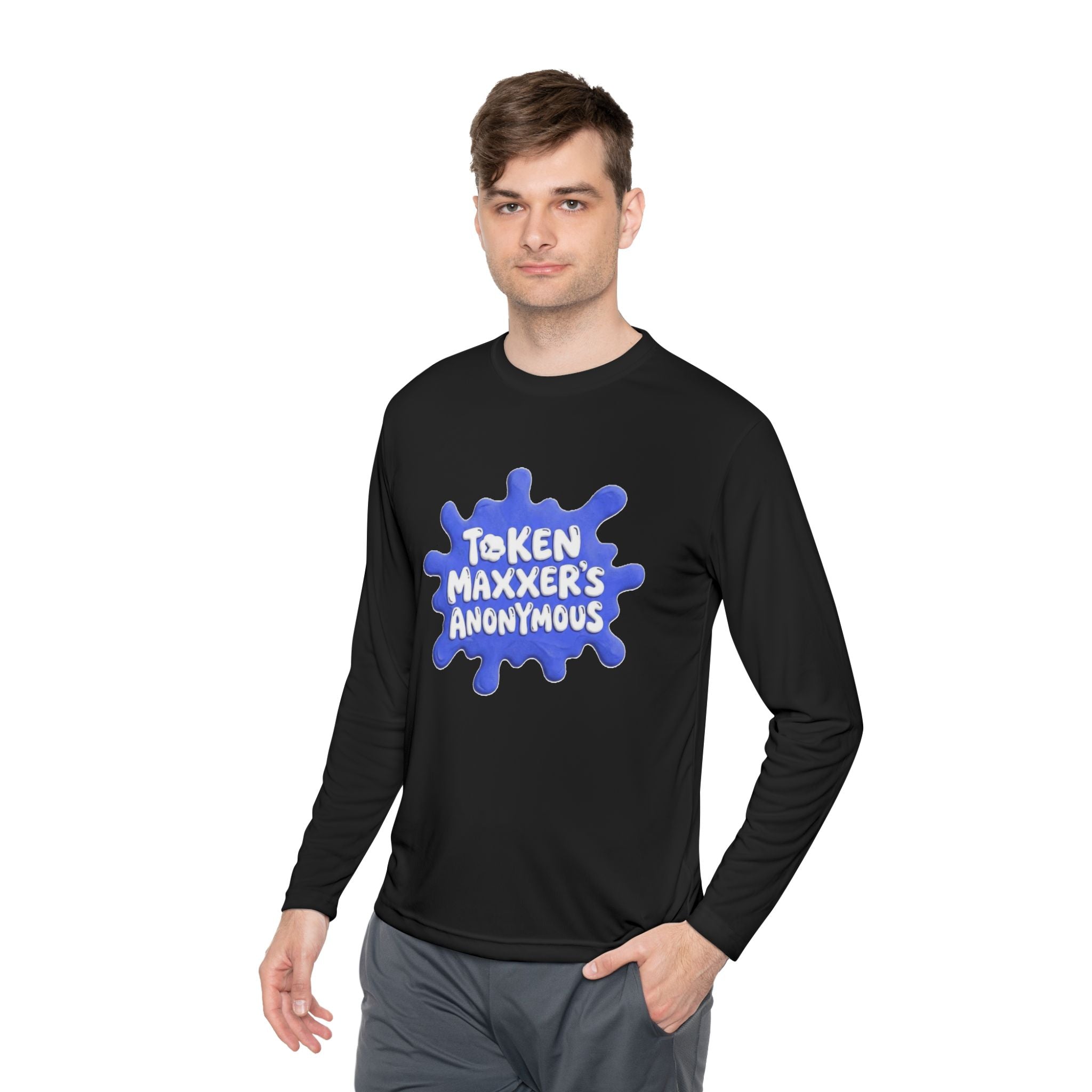 Long Sleeve Tee — "Token Maxxer's Anonymous" Codex